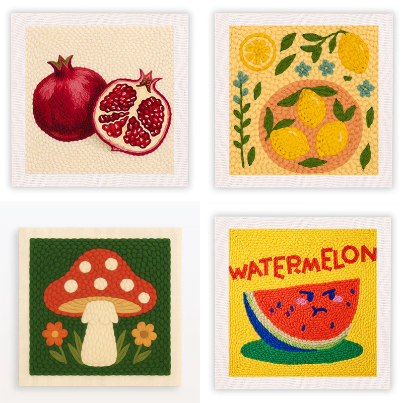 Fruit Roll Up - RUOPOTY Fruit Punch Needle Handmade Fun