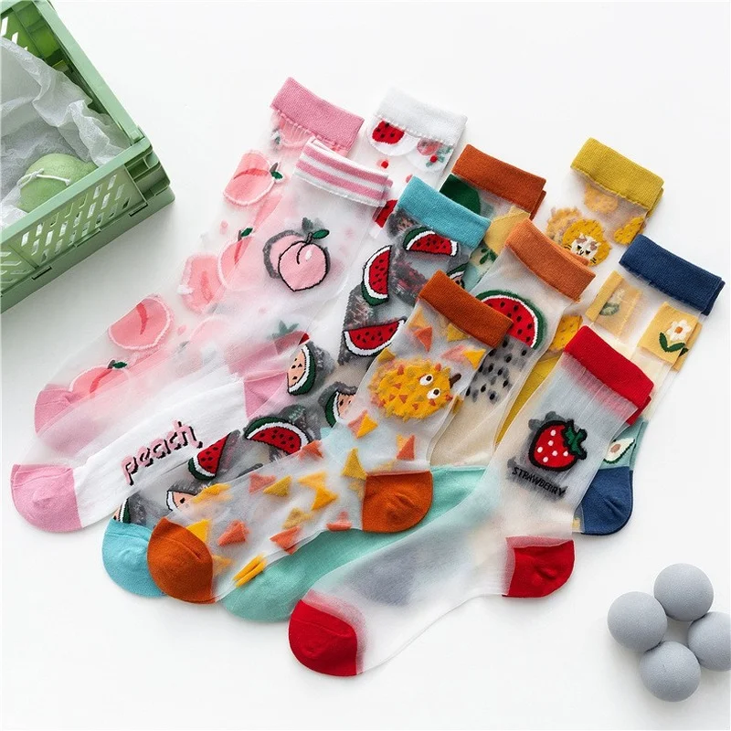 Fruit Roll Up - Hot Fashion Fruit Embroidery Crystal Silk