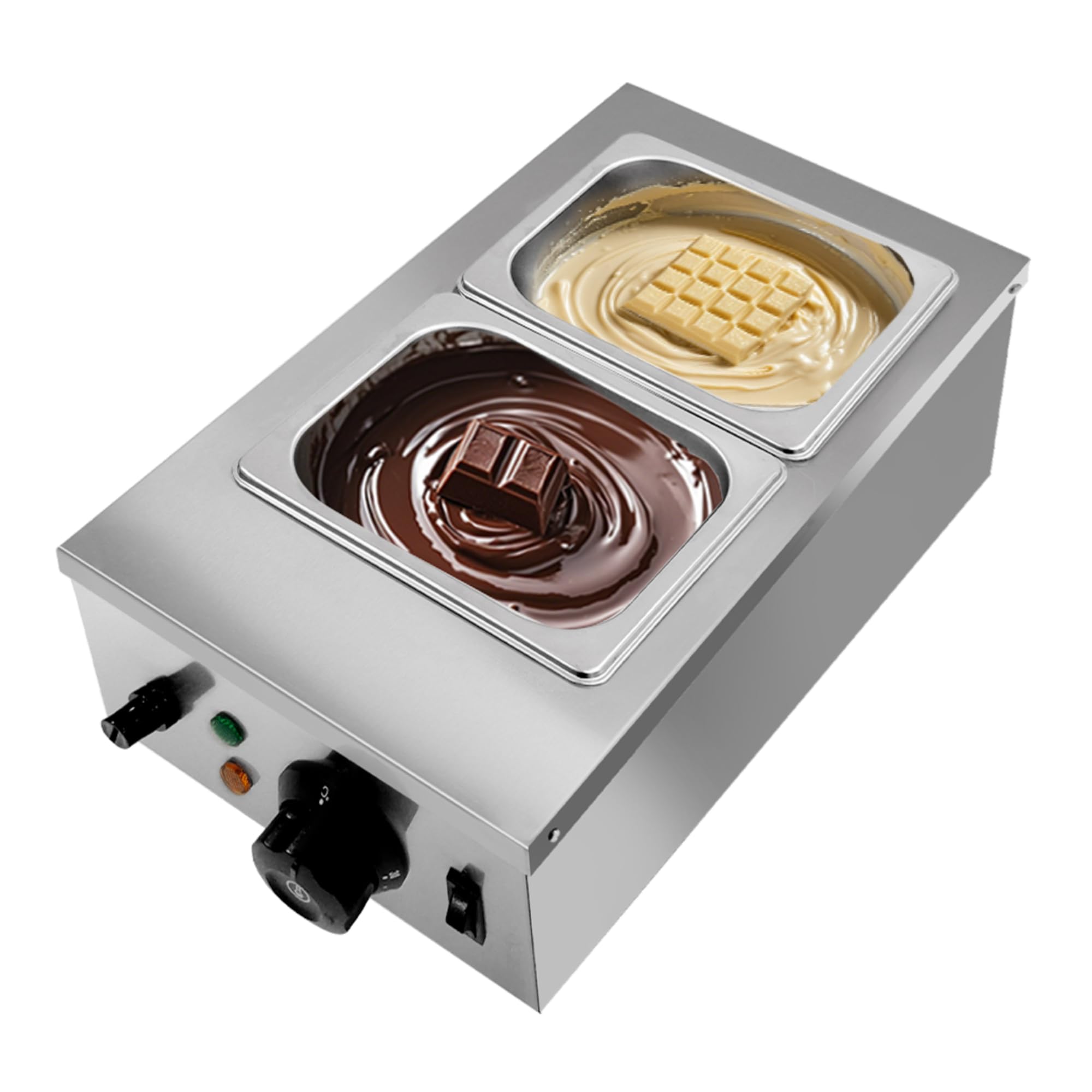 Food & Snacks Colouring Book - 2/3-Tank Chocolate Tempering Machine 800W/1200W 1.8QT
