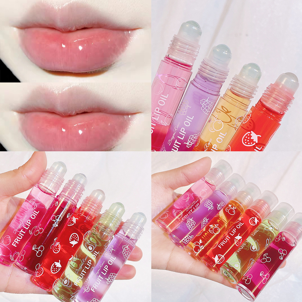 Fruit Roll Up - Hydrating Lip Oil Roller Gloss Moisturizing
