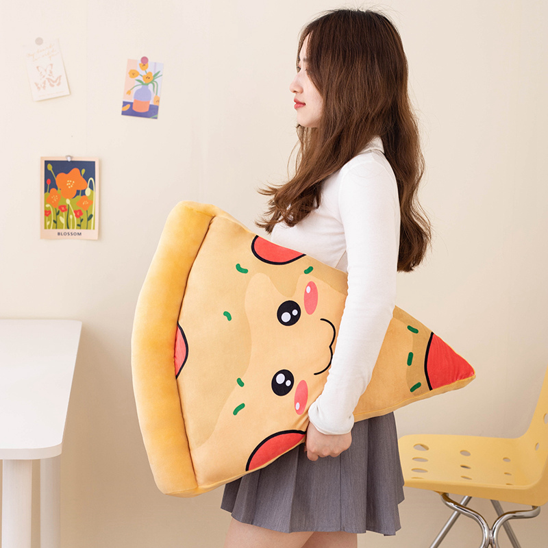 45/55/65cm Pizza Food Plush Pi - Food Like Snacks avaliação e preço