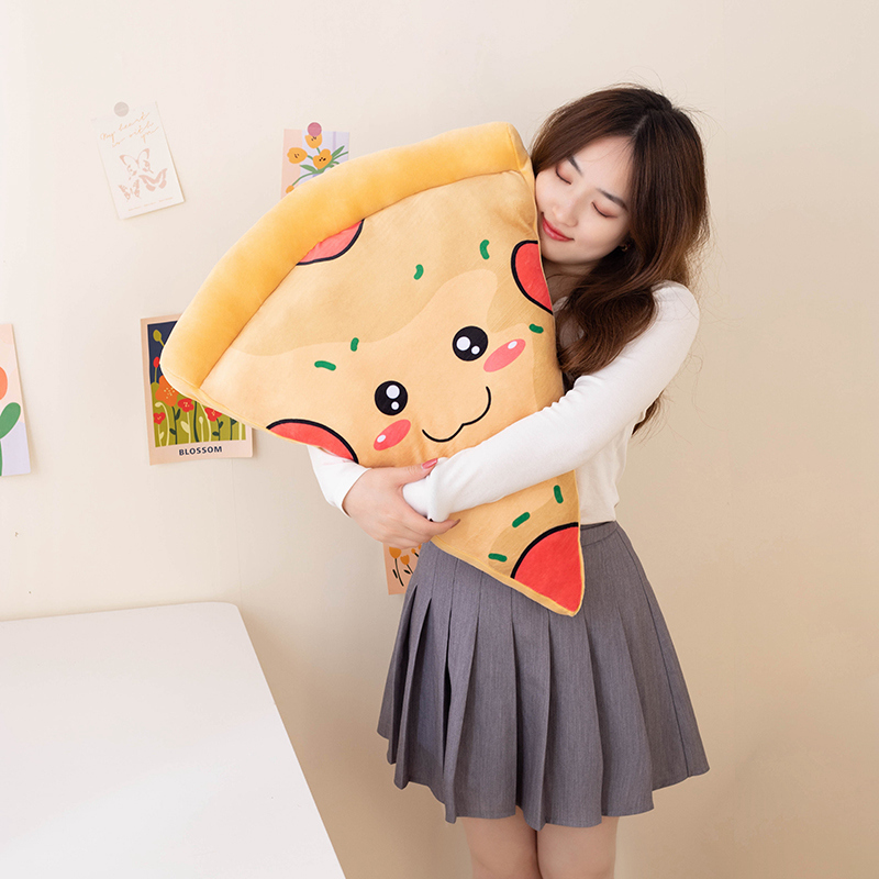 45/55/65cm Pizza Food Plush Pi - Food Like Snacks avaliação e preço