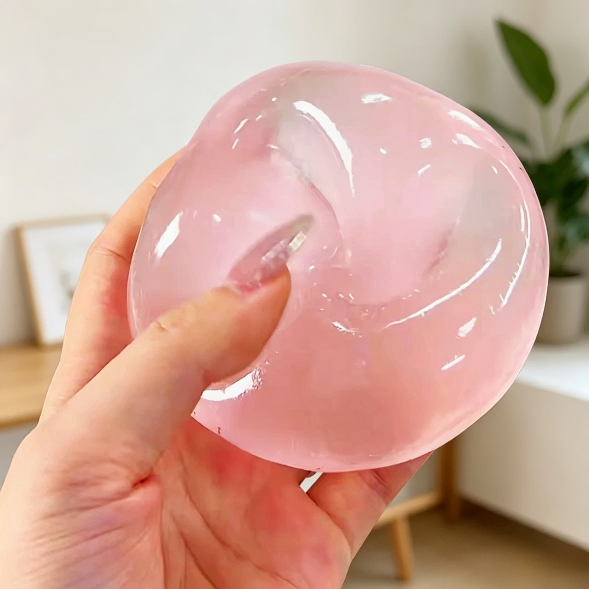 Kawaii Transparent Blue Candy  - Spicy Food Snacks avaliação e preço