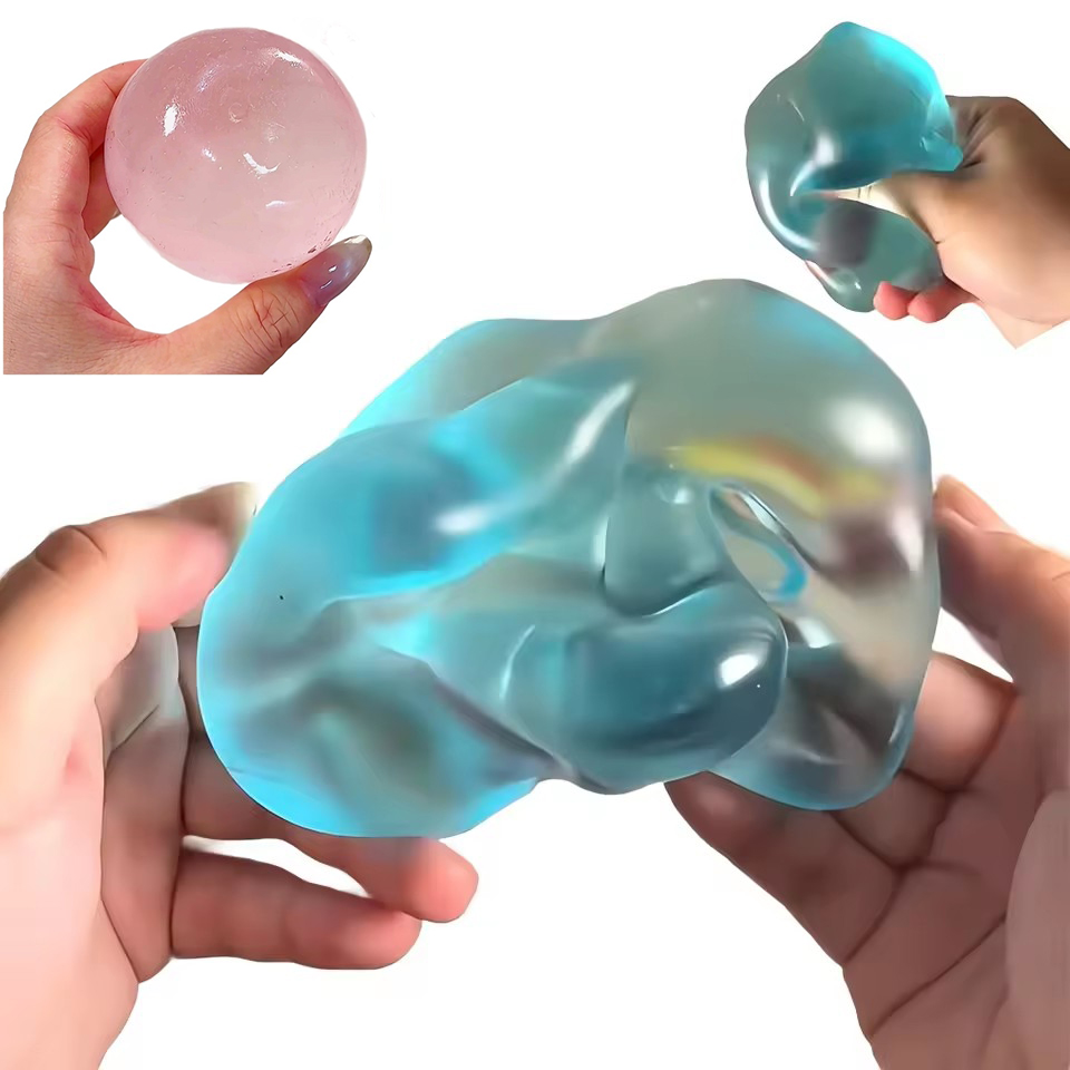 Kawaii Transparent Blue Candy  - Spicy Food Snacks avaliação e preço