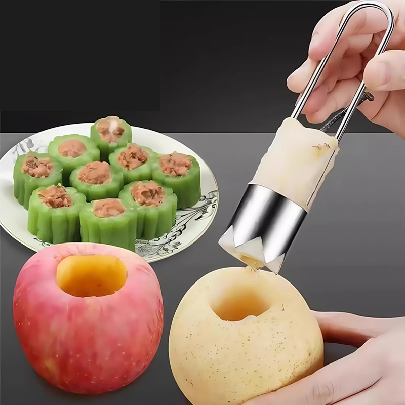 Stainless Steel Fruit Core Rem - Fruit Roll Up avaliação e preço