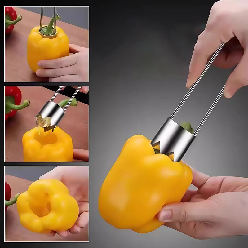 Stainless Steel Fruit Core Rem - Fruit Roll Up avaliação e preço