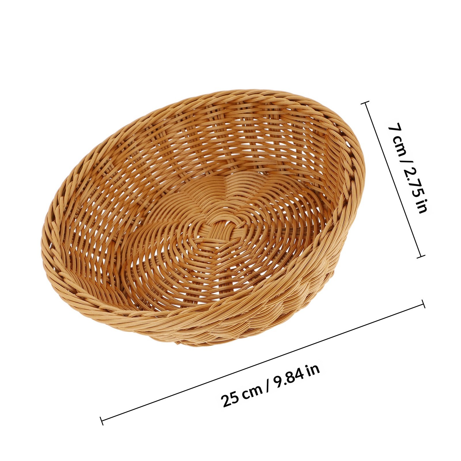 1Pcs Desktop Storage Basket Ra - Food Like Snacks avaliação e preço