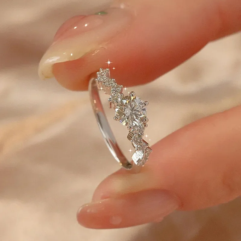 Star Engagement Rings for Wome - Korean Food Snacks avaliação e preço