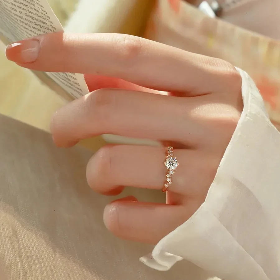 Star Engagement Rings for Wome - Korean Food Snacks avaliação e preço