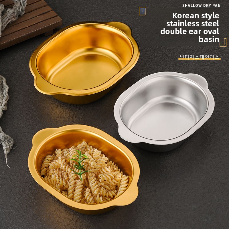 Korean stainless steel binaura - Korean Food Snacks avaliação e preço