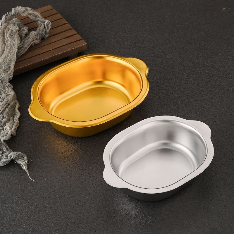 Korean stainless steel binaura - Korean Food Snacks avaliação e preço