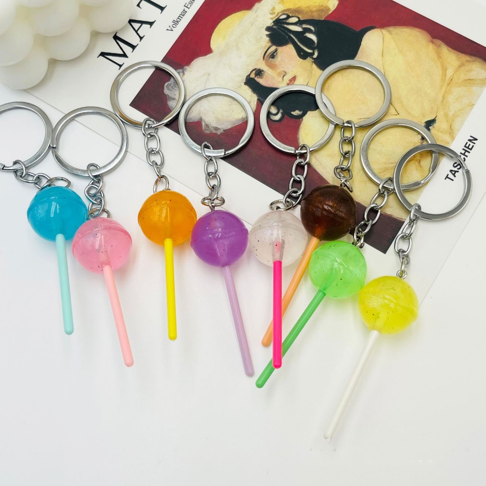 Lovely Resin Candy Lollipop Ke - Food Zinc avaliação e preço