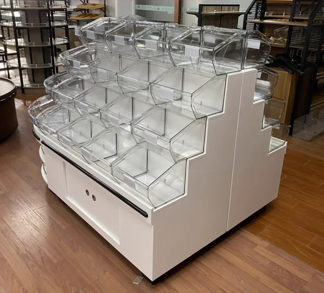 food display cabinets Bulk Woo - Food Like Snacks avaliação e preço