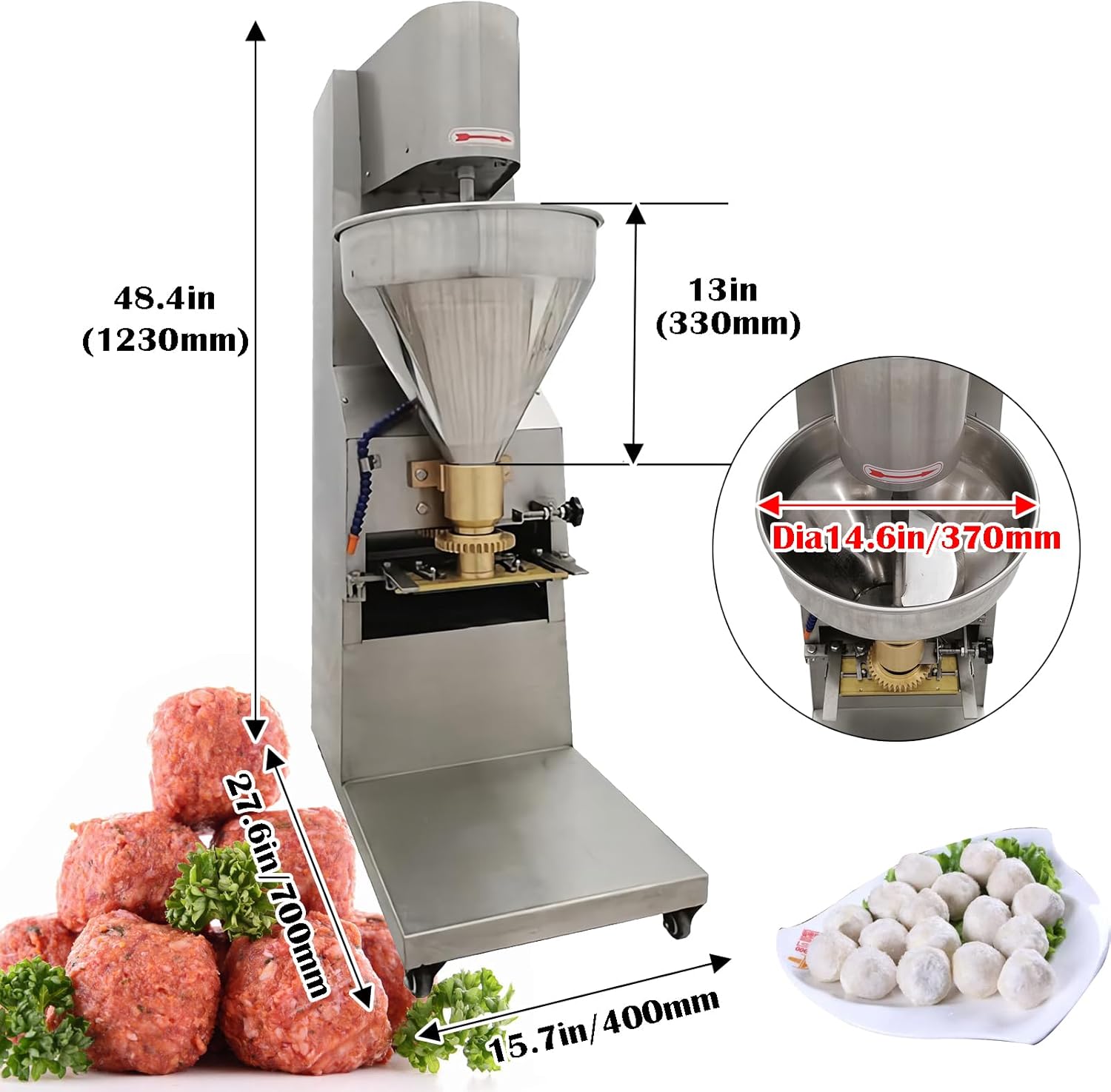 Commercial Electric Meatball M - Foods X avaliação e preço