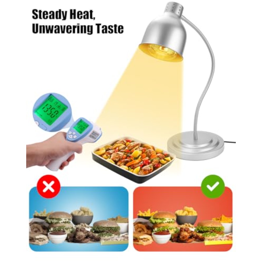 Heat Lamp for Food Heat Lamp w - Foods X avaliação e preço