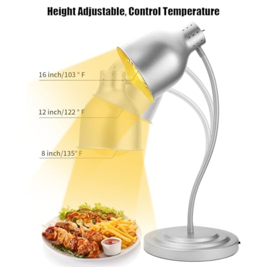 Heat Lamp for Food Heat Lamp w - Foods X avaliação e preço