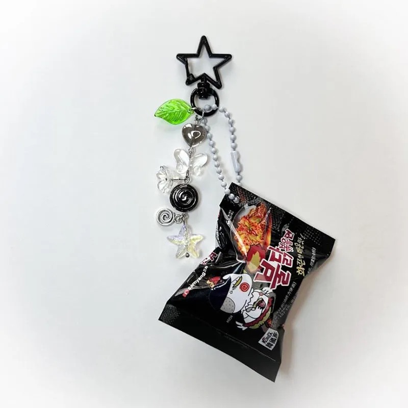 Buldak Ramen Keychain Korean S - Spicy Food Snacks avaliação e preço