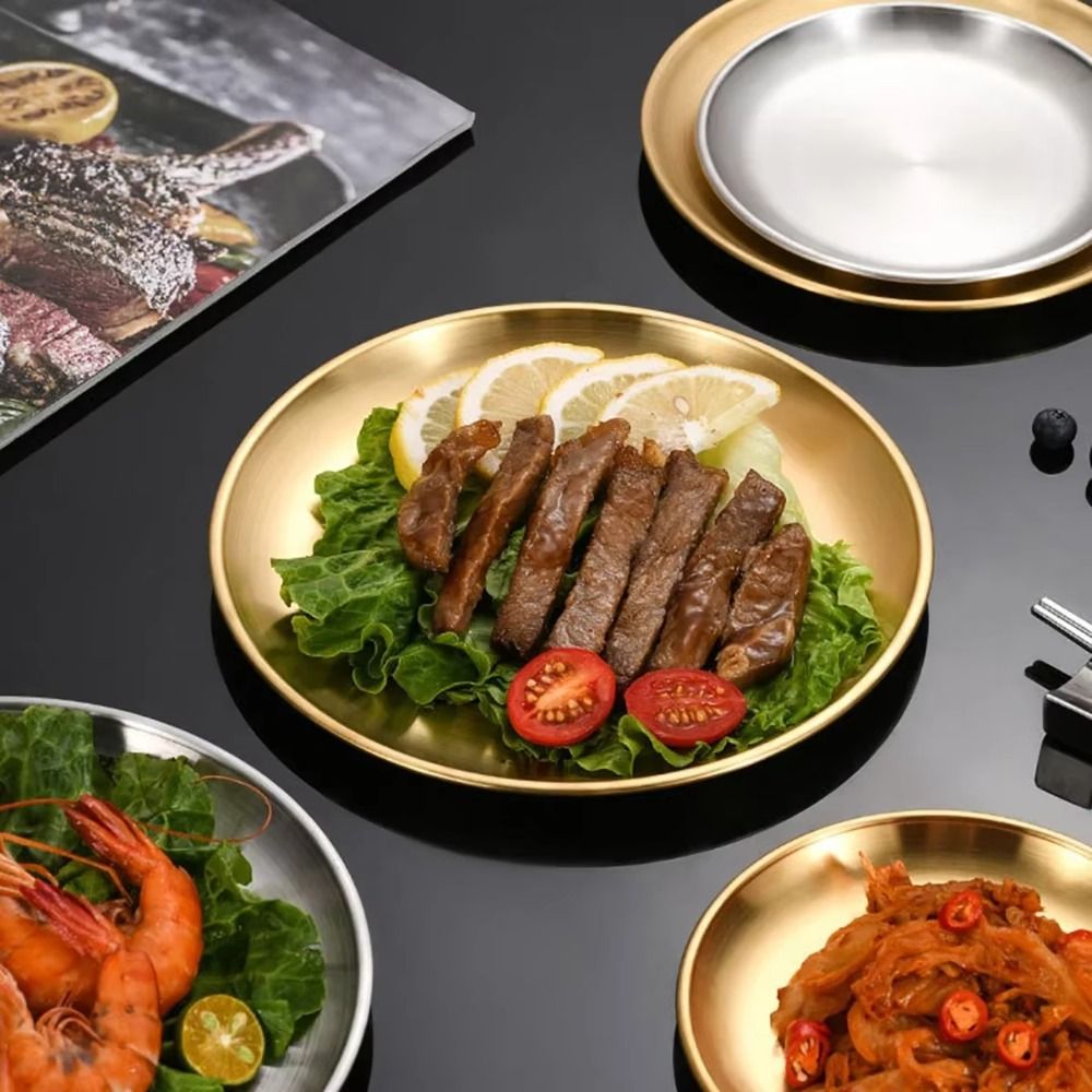Eco-Friendly Korean Food Plate - Korean Food Snacks avaliação e preço