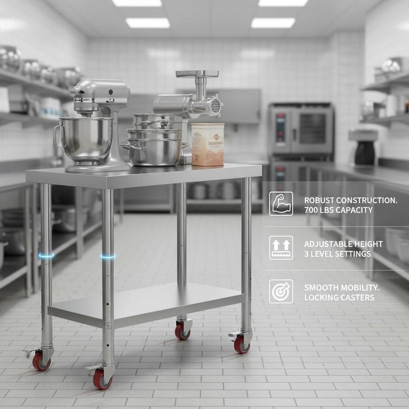 Food Preparation Bench 30 x 12 - Foods X avaliação e preço