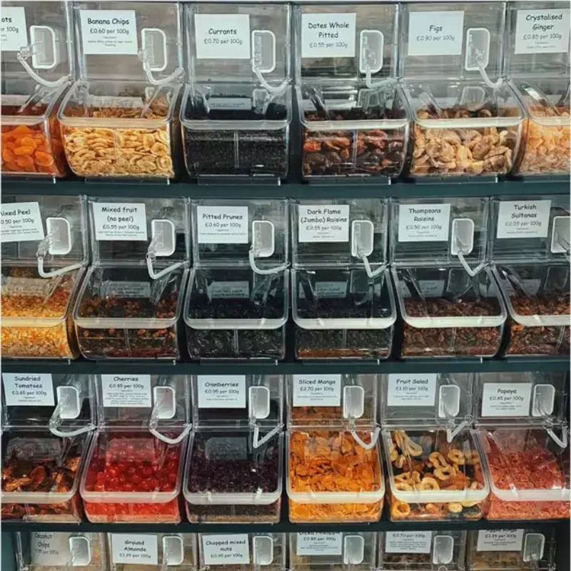 Supermarket bulk snack storage - Food Good Snacks avaliação e preço