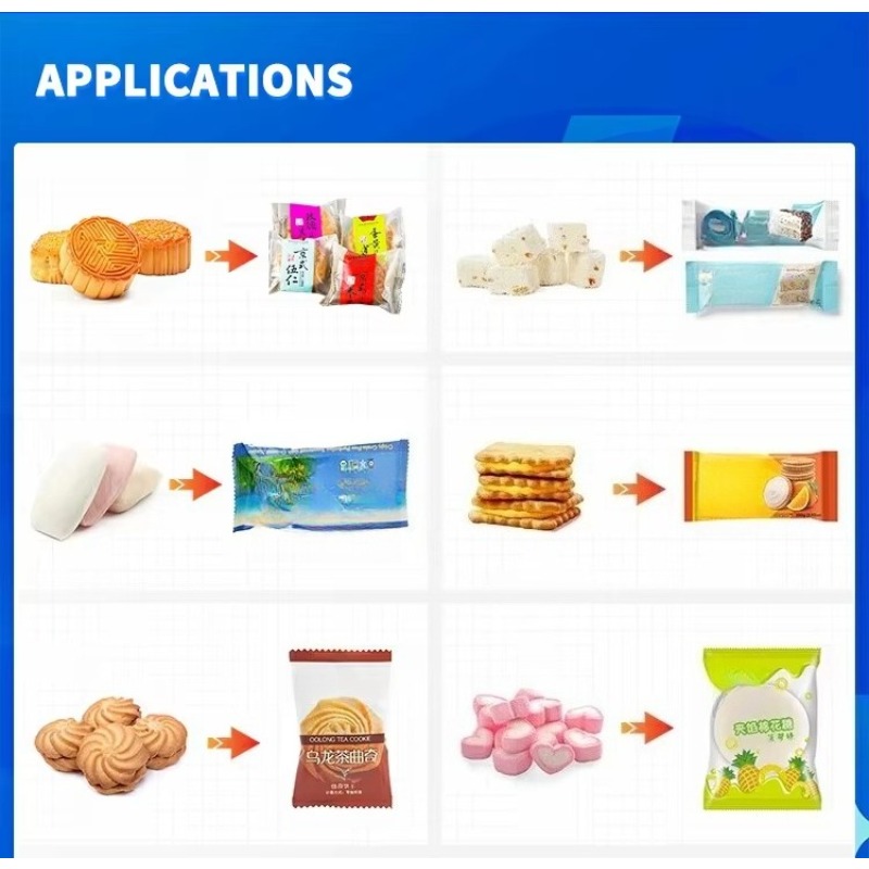 Automatic Pillow Type Packing  - Food Snacks In Usa avaliação e preço