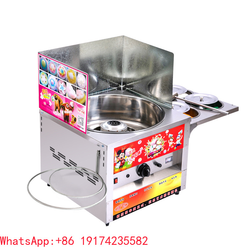 Gas Cotton Candy Machine Comme - Food Snacks Making Machine avaliação e preço