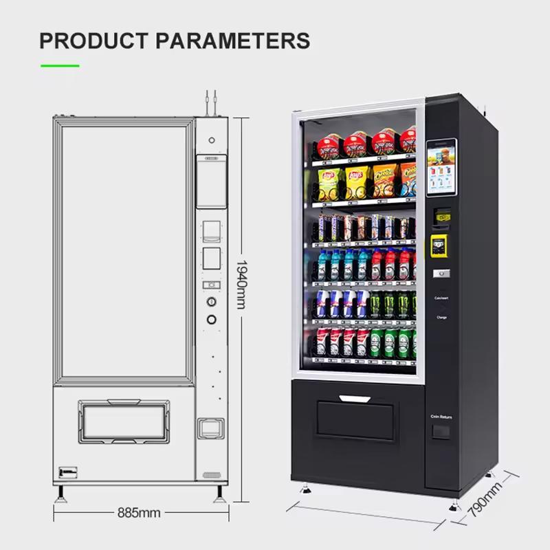 Classic Combo Vending Machine  - Food Snacks In Usa avaliação e preço