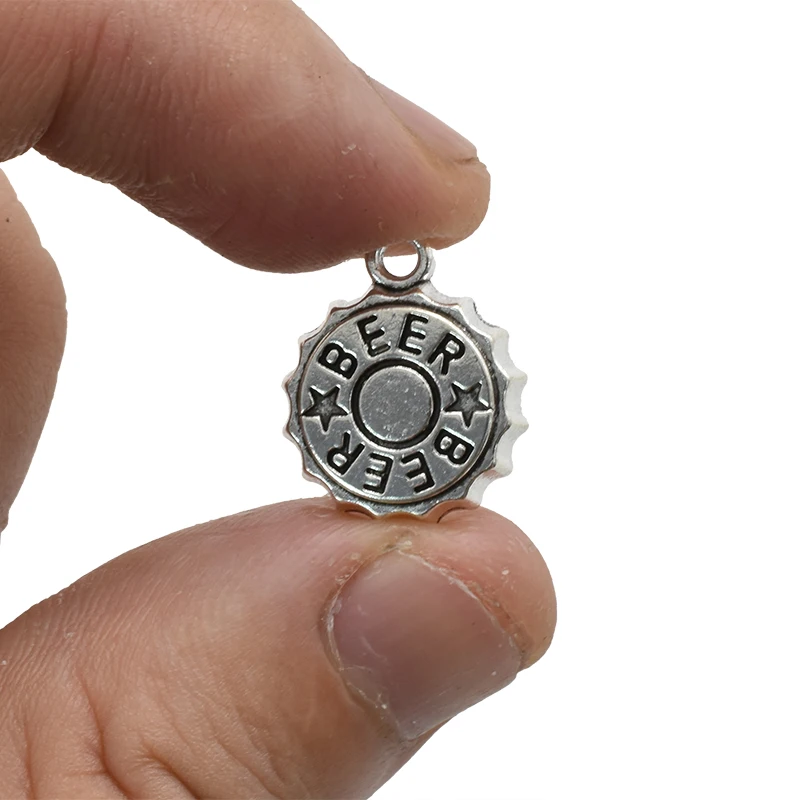 15PCS Antique Silver Plated Be - Food Zinc avaliação e preço
