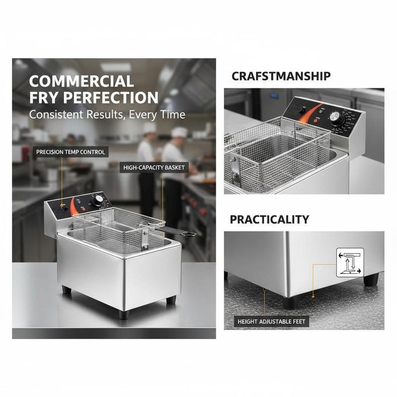 Tabletop Frying Machine 12Qt / - Foods X avaliação e preço