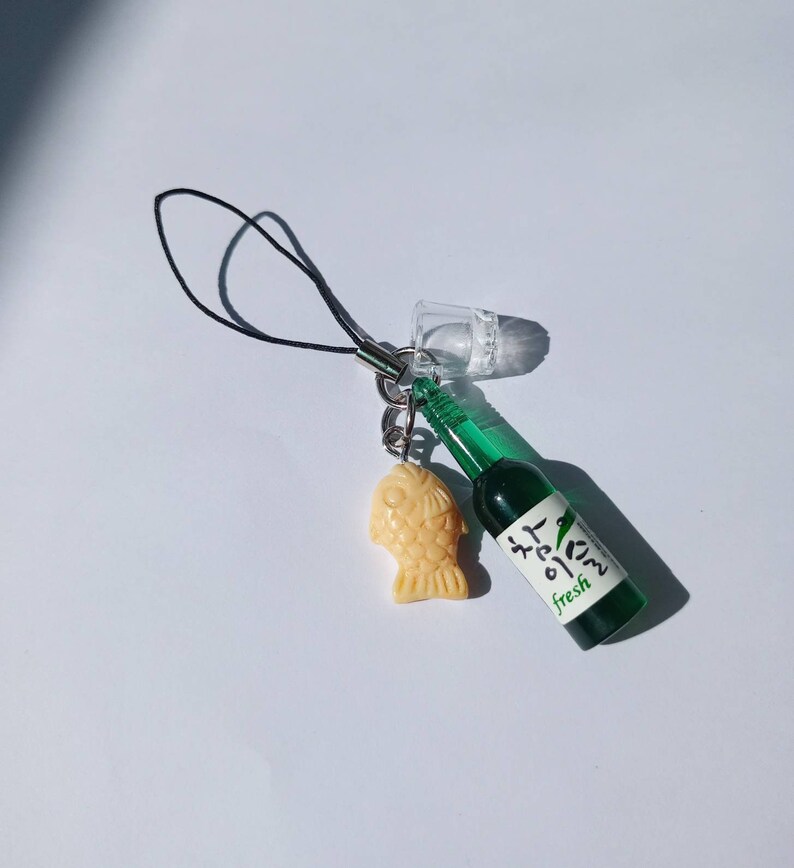 street food keychain Soju bott - Food Zinc avaliação e preço