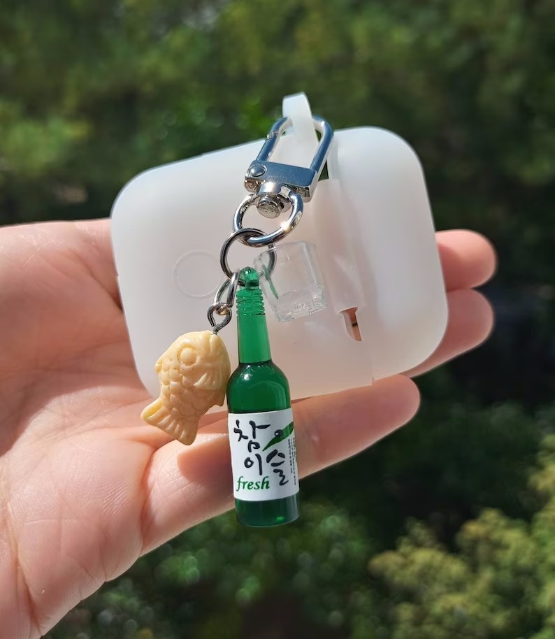 street food keychain Soju bott - Food Zinc avaliação e preço