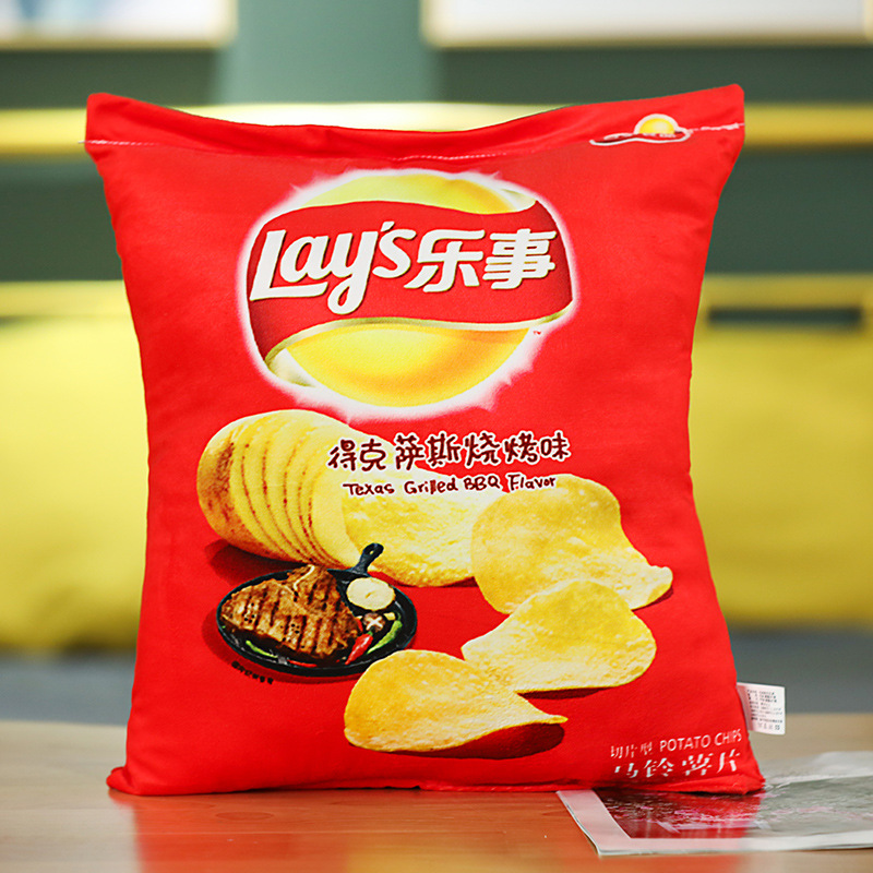 40cm/45cm Simulation Potato Ch - Spicy Food Snacks avaliação e preço