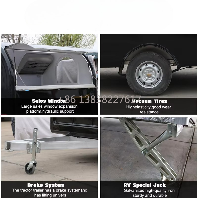 Multifunctional Aluminum Mobil - Food Snacks In Usa avaliação e preço