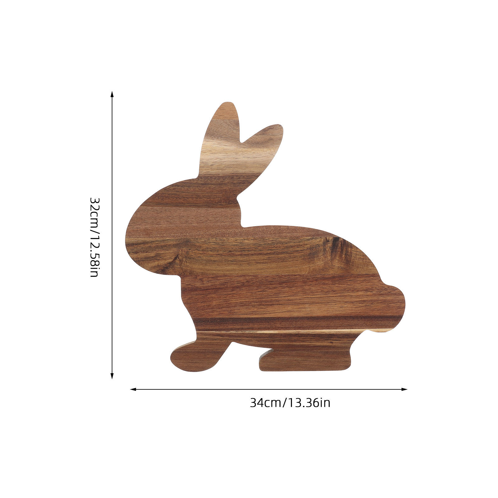 Bunny Shaped Wooden Cutting Bo - Food Snacks In Usa avaliação e preço