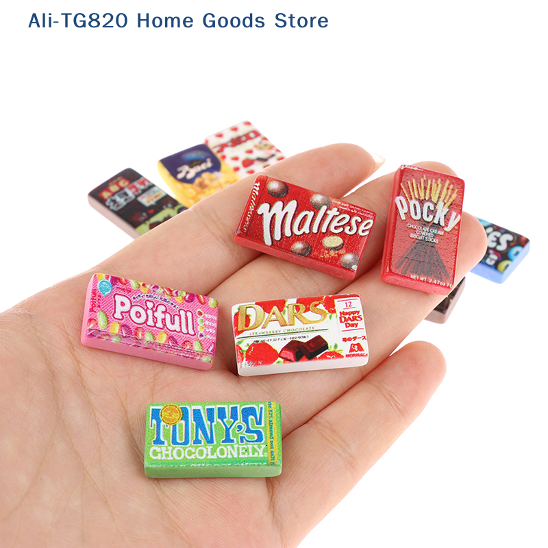 [TG820]10pcs/lot Dollhouse Min - Food Good Snacks avaliação e preço
