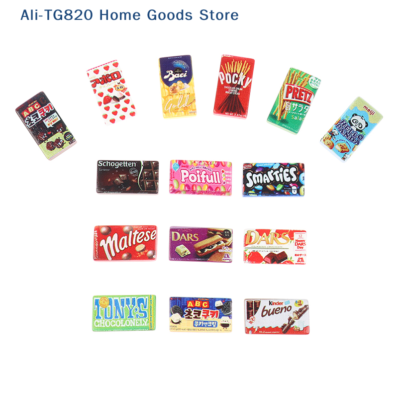 [TG820]10pcs/lot Dollhouse Min - Food Good Snacks avaliação e preço