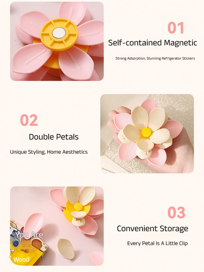Gentle Lotus Refrigerator Magn - Food Good Snacks avaliação e preço