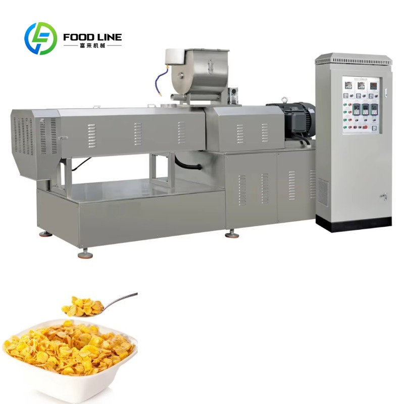 Customized Twin Screw Extruder - Food Snacks Making Machine avaliação e preço