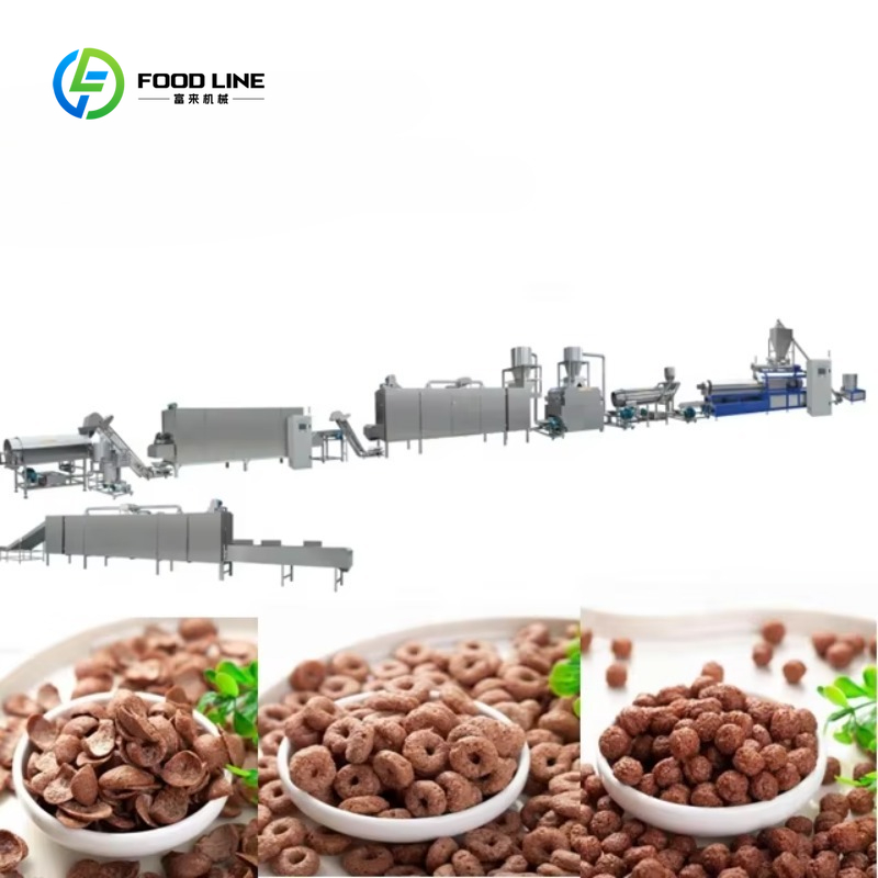 Customized Twin Screw Extruder - Food Snacks Making Machine avaliação e preço