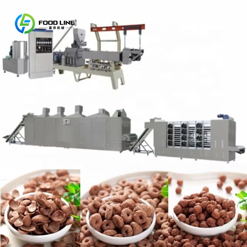 Customized Twin Screw Extruder - Food Snacks Making Machine avaliação e preço
