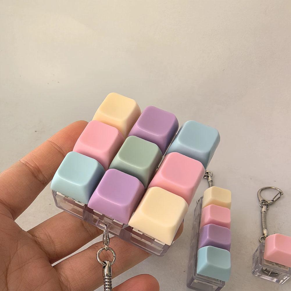 1/4/5/9 Button Keyboard Fidget - Korean Food Snacks avaliação e preço