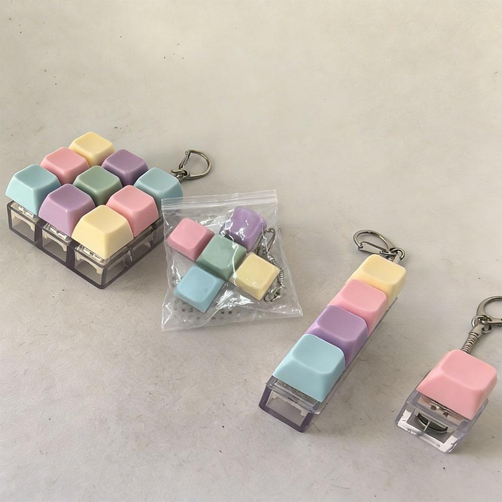 1/4/5/9 Button Keyboard Fidget - Korean Food Snacks avaliação e preço