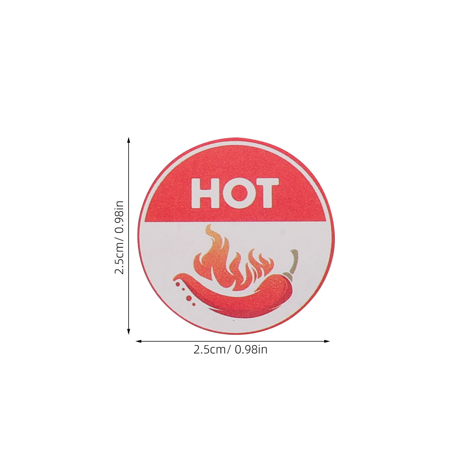 5 Rolls Round Spicy Hot Sticke - Spicy Food Snacks avaliação e preço