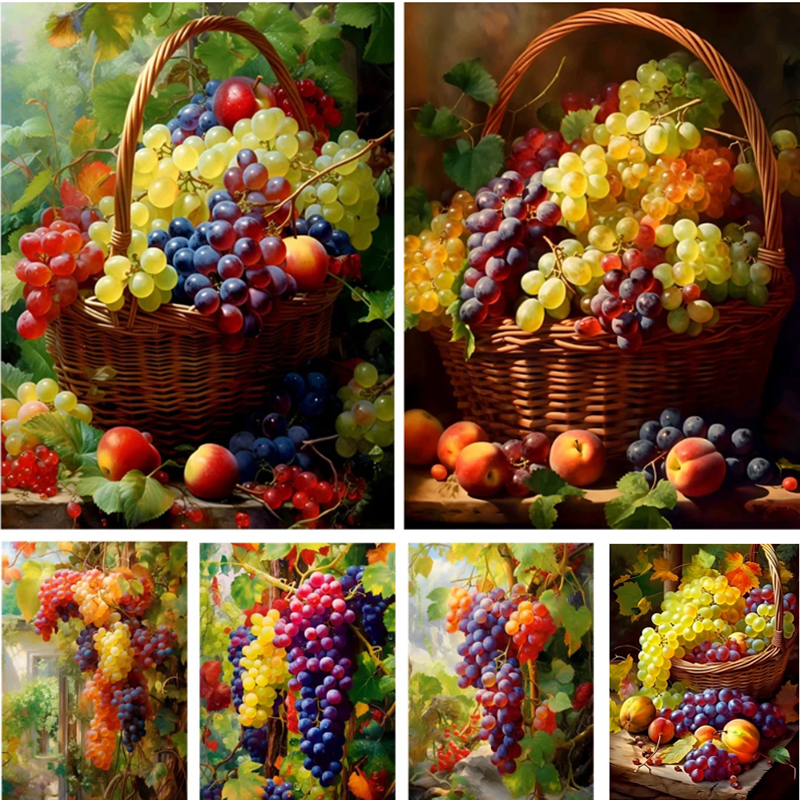 5D Diy Diamond Painting Kitche - Fruit Roll Up avaliação e preço