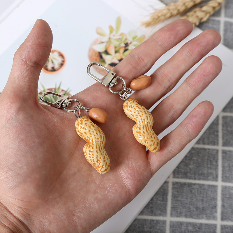 Cute Simulation Peanut Food Ke - Food Zinc avaliação e preço