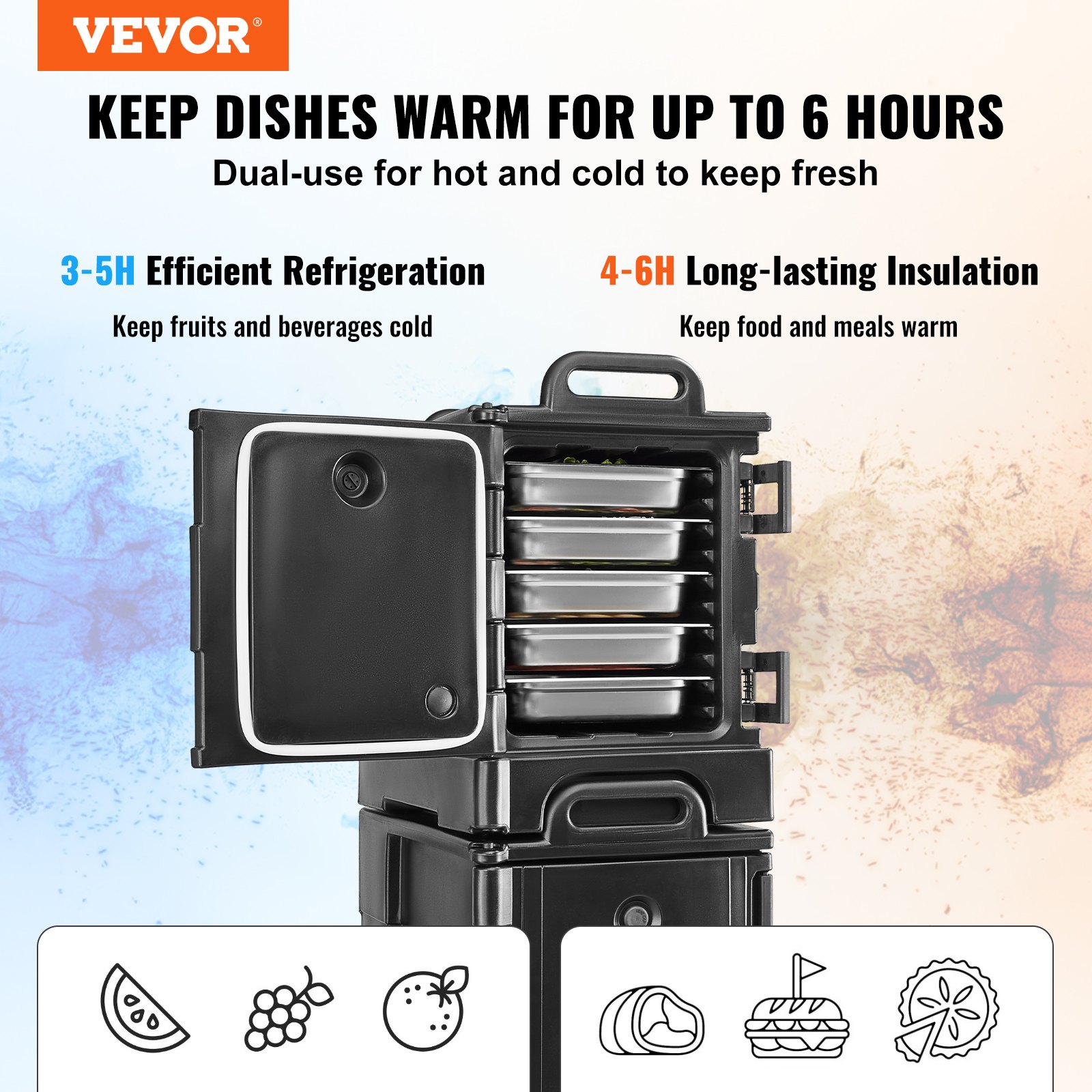 Insulated Food Pan Carrier, 81 - Foods X avaliação e preço