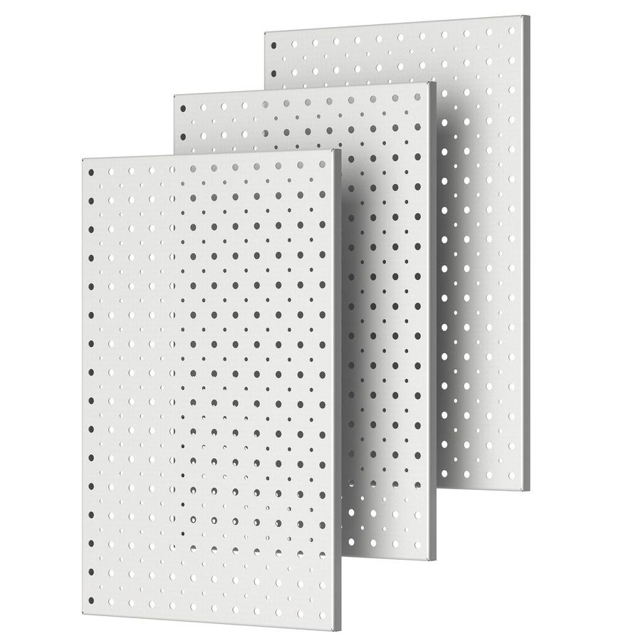 Metal Pegboard Panels, 16 x 12 - Foods X avaliação e preço