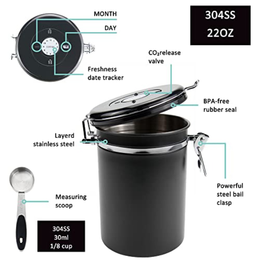 x 2pack 22oz Airtight Stainles - Foods X avaliação e preço