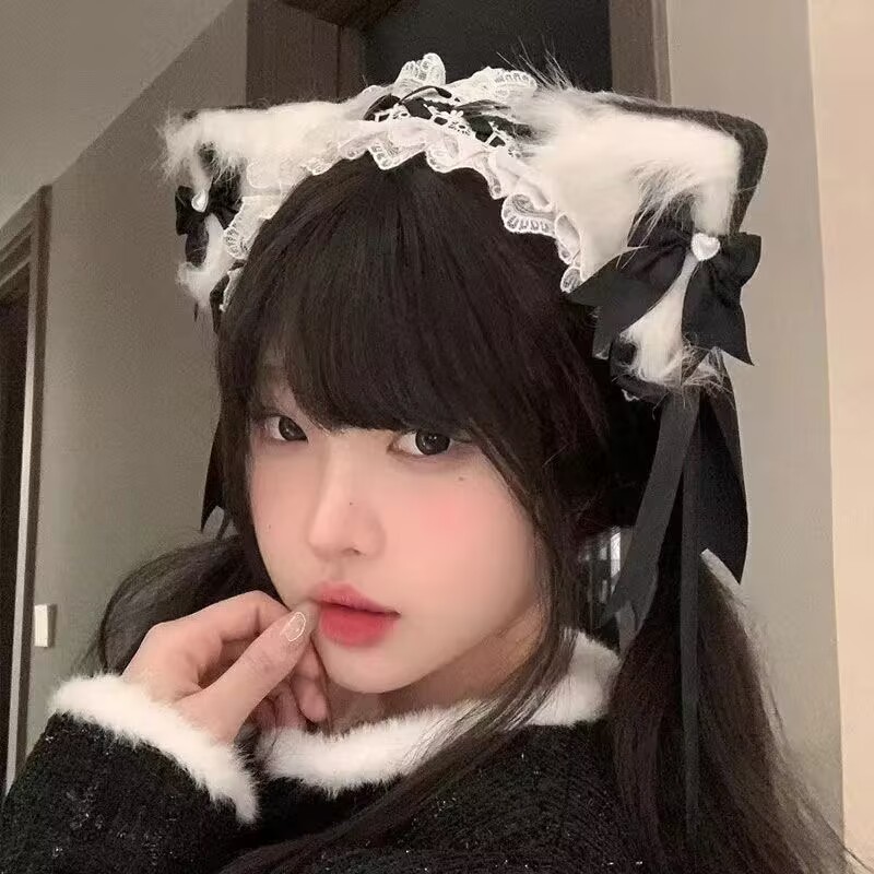 Korean women's cute hair acces - Korean Food Snacks avaliação e preço