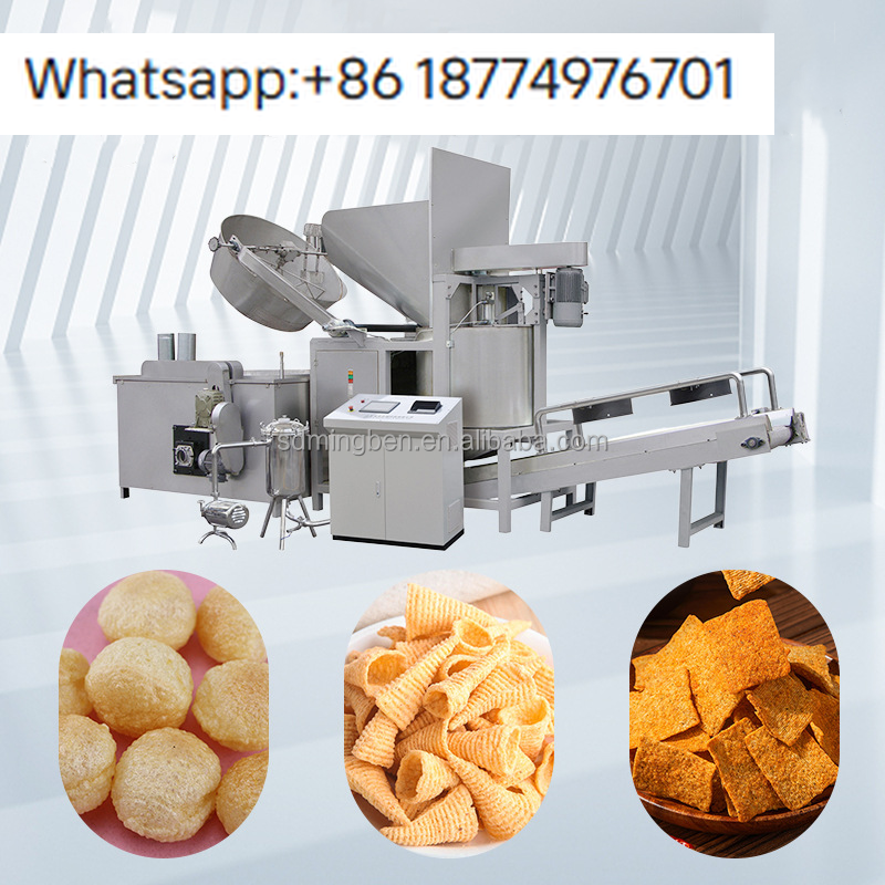 Extruded Automatic Fried 3d Pe - Food Snacks Making Machine avaliação e preço